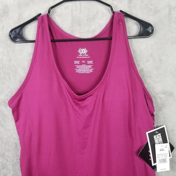 Womens Raspberry Rose J. Dow Fitness Bodysuit Black History Month Size XXL - Picture 4 of 10